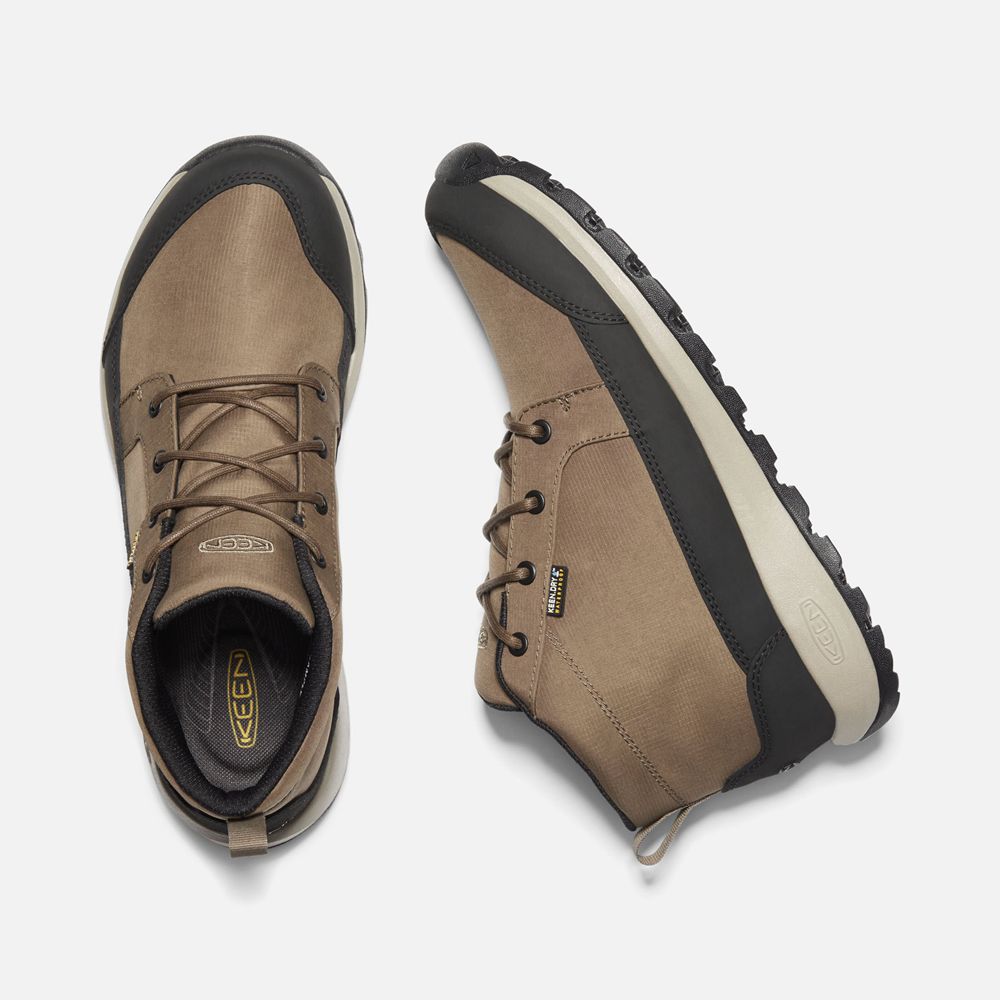 Keen Laarzen Heren Khaki - Glieser Nylon Waterproof - 39572-UIQO